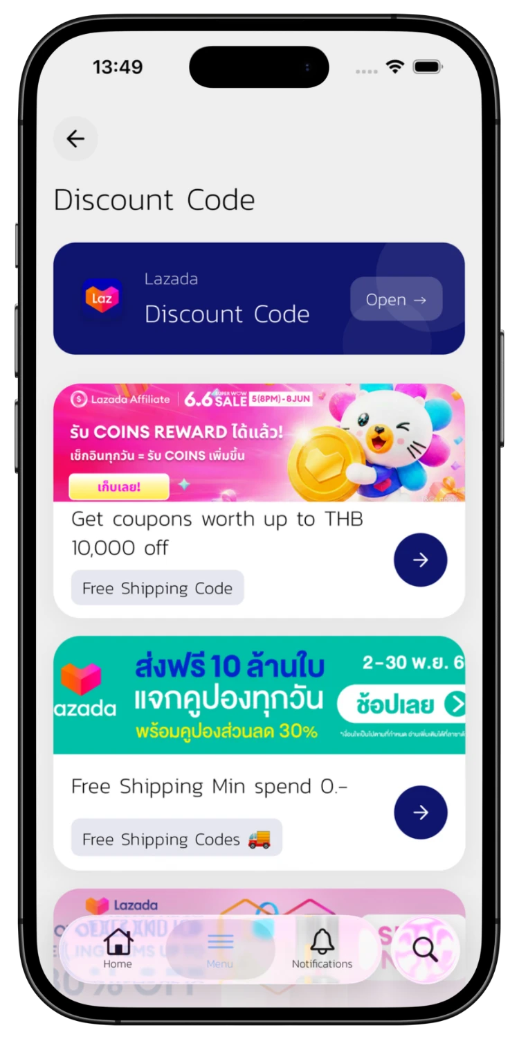 Browse Lazada Codes