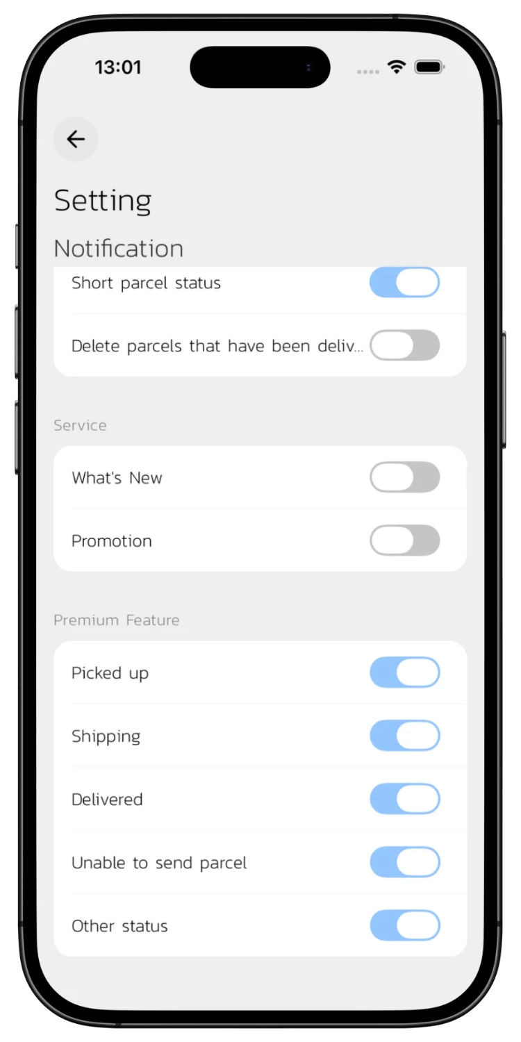 Configure Status Notifications
